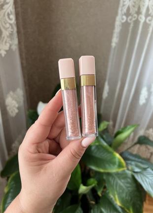 Блеск для губ лореаль l'oreal paris infallible glam shine