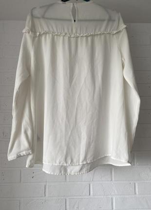 Белая блузка2 фото