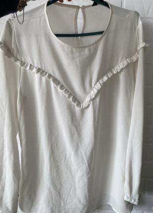 Белая блузка5 фото