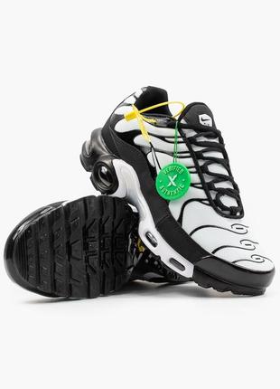 Кросівки nike air max tn white/black