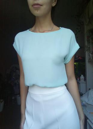 Блузка в минималистическом стиле, блузка футболка, класическая футболка, лёгкая блуза2 фото