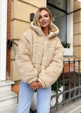 Шубка тедди