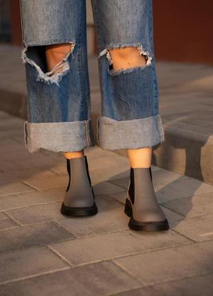 Стильные женские ботинки челси "monaco" (деми/зима) идеального family look в наличии и под отшив3 фото