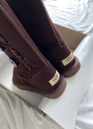 Угги ugg bailey 49 triplet ii high brown10 фото