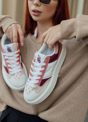 Жіночі кросівки new balance ct302 burgundy pink haze