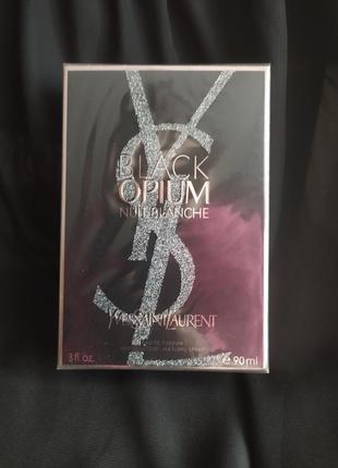 Духи yves saint laurent black opium 90мл парфуми парфуми парфумована вода косметика1 фото