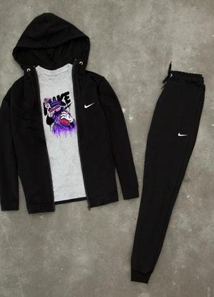 Чоловічий спортивний костюм мужской спортивный трикотажный костюм nike