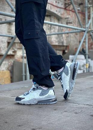 Демисезонное серое кроссовки nike air max 270 react 'travis scott' серые мужские кроссовки nike air max 2703 фото