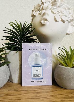 Оригінал пробник сироватка для обличчя herbivore moon fruit 1% bakuchiol + peptides retinol alternative serum оригинал сыроватая для лица