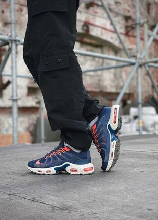 Демисезонное синие кроссовки nike air max terrascape plus синие мужские кроссовки nike air max terrascape6 фото