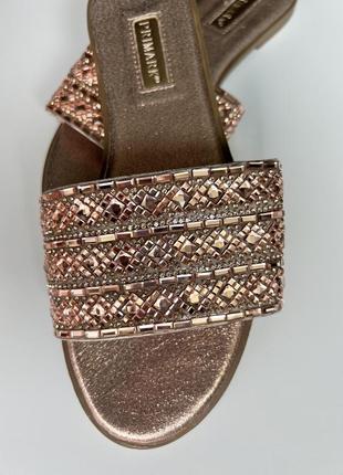 Блискучі шльопанці primark