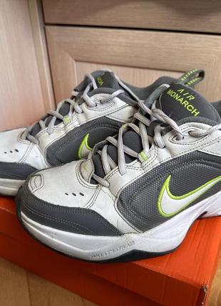 Кроссовки nike air monarch iv grey (42.5) оригинал!