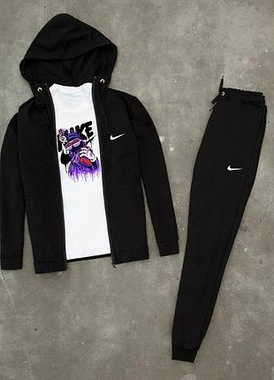 Мужской спортивный трикотажный костюм чоловічий спортивний костюм nike