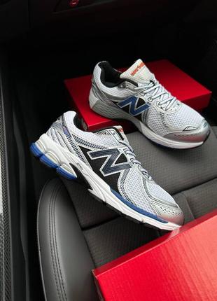 Чоловічі кросівки new balance 860 v2 white black navy