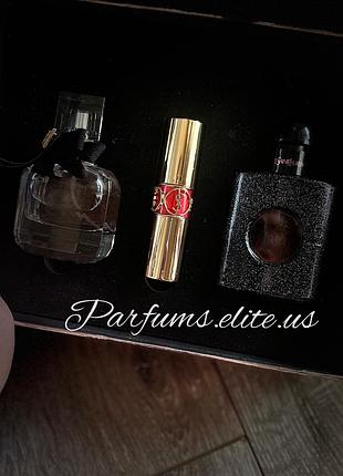 Подарочный набор женского парфюма "ysl".