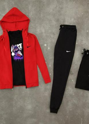 Мужской спортивный трикотажный костюм чоловічий спортивний костюм nike