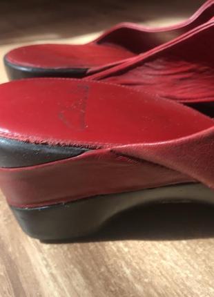 Кожаные сабо clarks 36 р3 фото