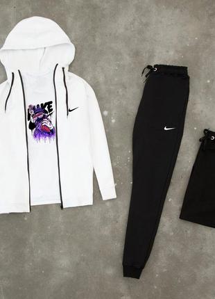 Мужской спортивный трикотажный костюм чоловічий спортивний костюм nike