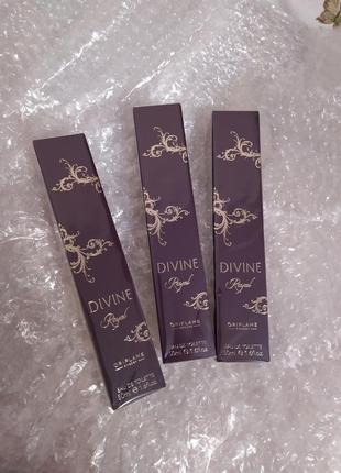 Туалетна вода divine royal  oriflame