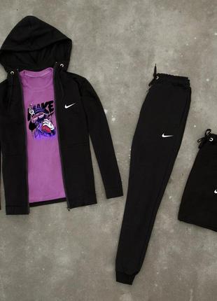 Чоловічий спортивний костюм мужской спортивный трикотажный костюм nike