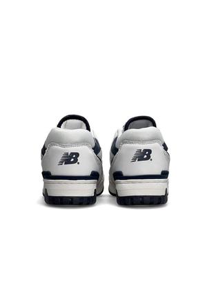 Жіночі кросівки new balance 550 white navy4 фото