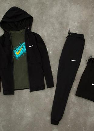 Мужской спортивный трикотажный костюм чоловічий спортивний костюм nike