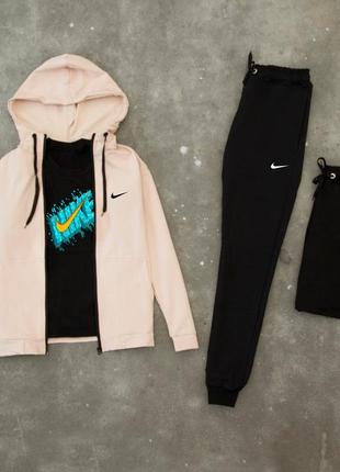 Мужской спортивный трикотажный костюм чоловічий спортивний костюм nike