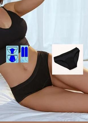 Трусики для місячних менструації критичних днів урологічні менструальні труси плавки непротікаючі