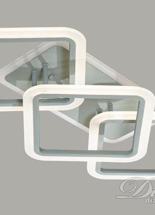 Потолочная led-люстра с диммером и подсветкой mx2400/2+1lc gr led 3color dimmer3 фото