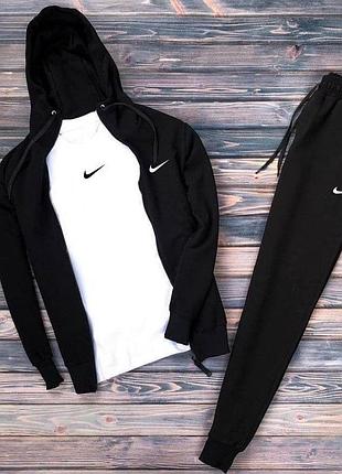 Зиппер + штаны ▪︎ спортивный костюм с капюшоном nike