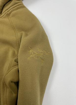 Жіноче утеплене худі на замку arcteryx w maeven hoody honey bee polartec5 фото