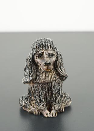 Статуэтка собака пудель сувенир1 фото