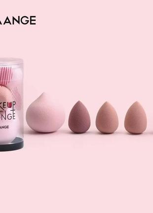 Спонж спонжики губки для макияжа maange 5 шт. косметическое яйцо puff инструменты для макияжа4 фото
