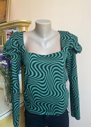 Кофта з об’ємним рукавом від zara l
