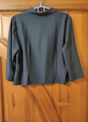 Натуральна блуза сорочка льон р.50/eur42 giani forte3 фото