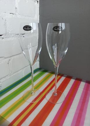 Набор бокалов для шампанского luigi bormioli magnifico 2 шт2 фото