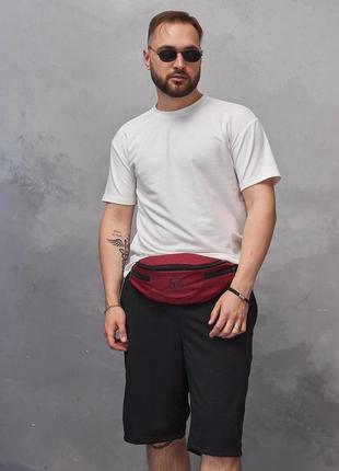 Бананка philipp plein червоний меланж