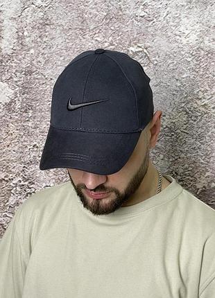 Кепка nike сіра (лого сіре)