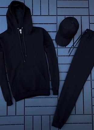 Кепка бейсболка чоловіча  комплект baza 3 в 1