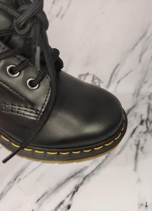 Ботинки женские dr. martens 1460 black nappa, 118220026 фото