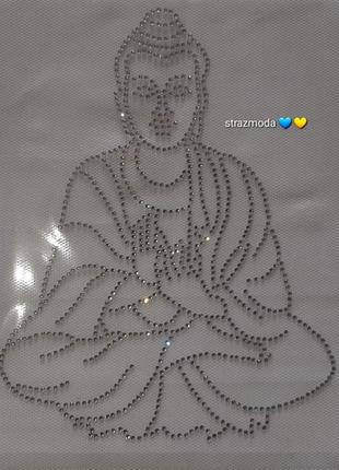 /(6)0129 термоналипка йог из страз аппликация/термо наклейка аппликация патчи декор одежды