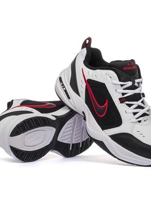 Nike air monarch white-red