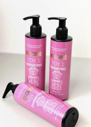 Парфумований лосьйон для тіла moschino toy 2 bubble gum brand collection