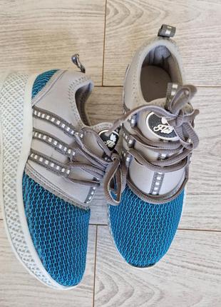 Літні дуже м'які зручні кросівки сітка текстиль 24-24,5см2 фото
