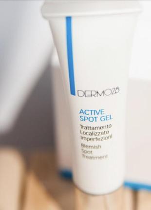 Active spot gel dermo28 активный гель локального действия против высыпаний1 фото