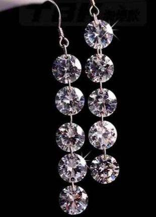 Серьги, шарики серебряные s925
