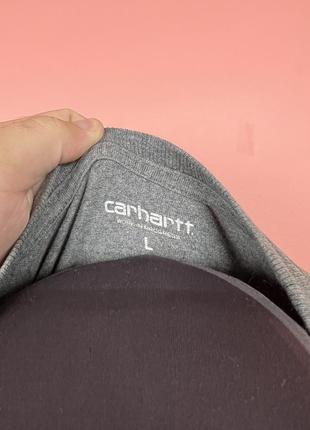 Carhartt wip чоловіча футболка кархартт кархарт логотип4 фото