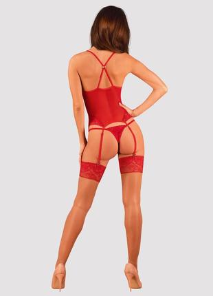 Lacelove corset obsessive красный корсет2 фото