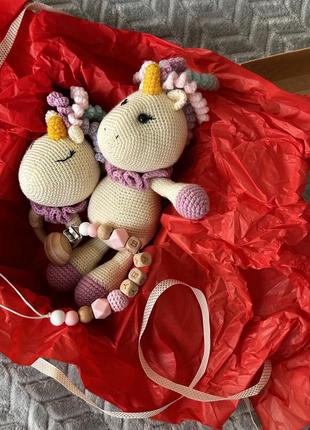 Дитячі іграшки єдиноріг. подарунковий набір для дівчинки