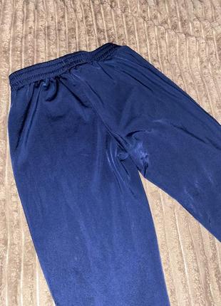 Синие  спортивные штаны adidas женские xs-s3 фото
